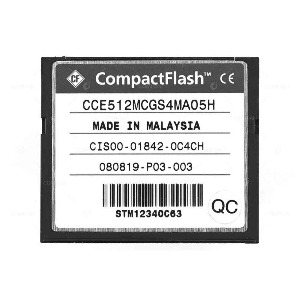 16-3309-01 CISCO COMPACTFLASH 512MB FLASH CARD